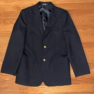 Boys wool blazer.